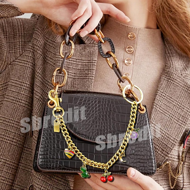 Sbredit Bag Charm,Purse Charms for Handbag,Purses Key Chains Accessories - Image 2